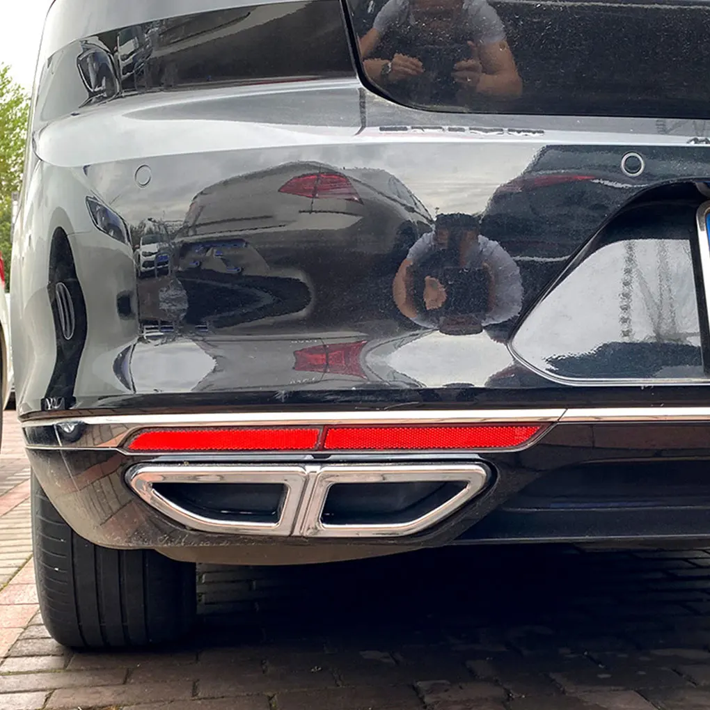 

ABS безупречное украшение автомобильный диффузор для выхлопных газов чехол для модифицированных аксессуаров прочный