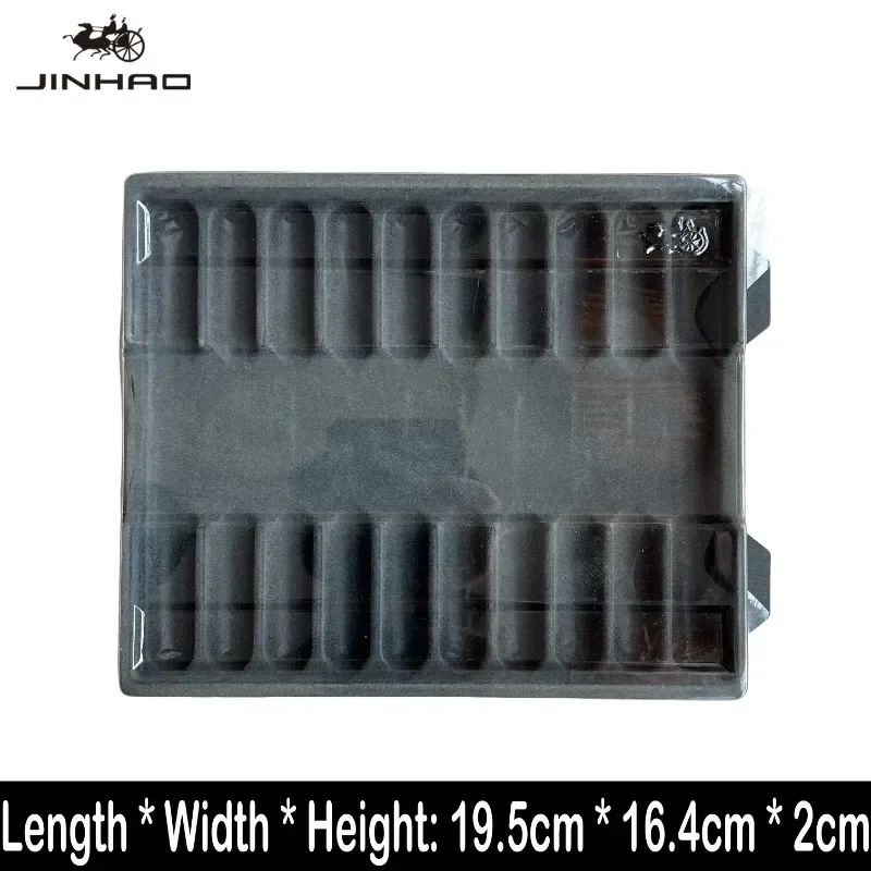 Stationery Box 5/10 Hold JINHAO Transparent Plastic Fountain Pen Case Collect and Display Storage Box School Office Supplies Korean Stationery