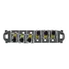 Chrome Metal Plated Roller Saddle Tune-O-Matic Bridge for Les Paul Style Electric Guitar Replacement 4