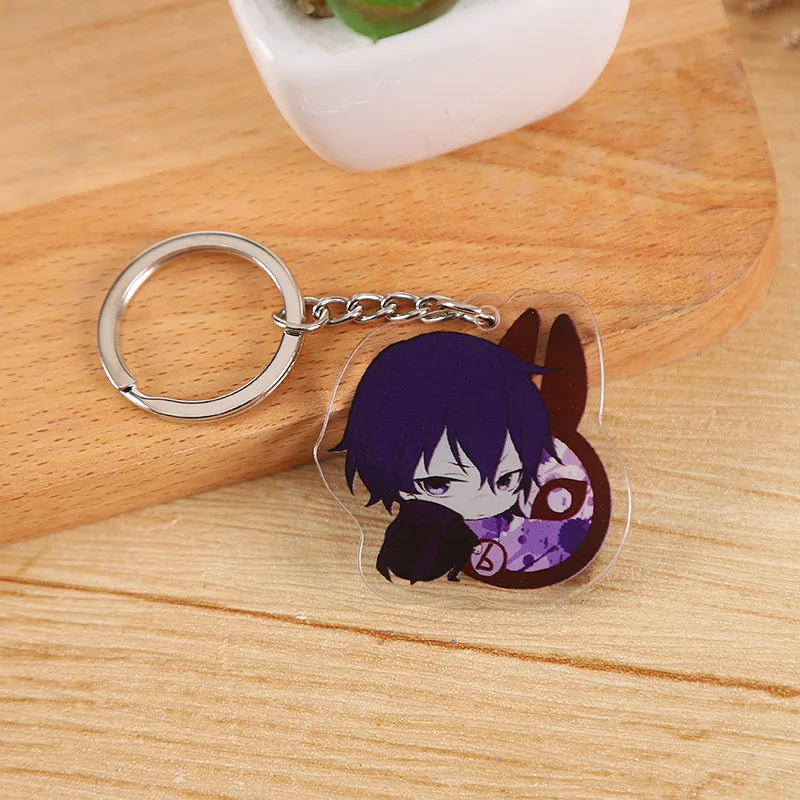 Anime GOODS Acrylic Keychain Cute Y2k Tokyo Ghoul Keychain for Bag Keys Car Key Bag Backpack Collection Display Accessories 4