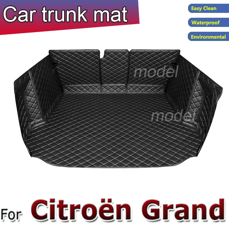 

Коврики для багажника автомобиля для Citroen Grand C4 Picasso 2007 ~ 2013, водонепроницаемый органайзер для багажника автомобиля, аксессуары для автомобиля