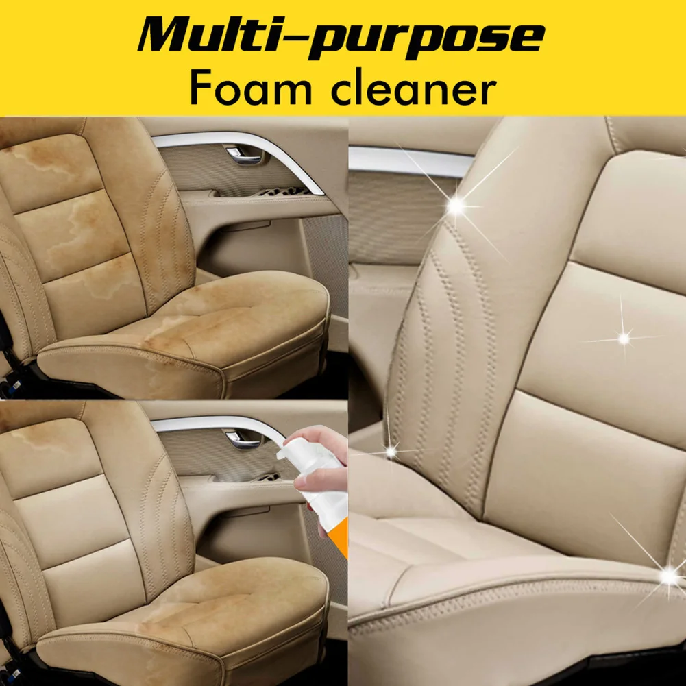 Limpiador de espuma multiusos, removedor de óxido, limpieza multifuncional para Interior de asiento de Casa de coche, accesorios para automóviles, nuevo, 300/30ML