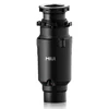 Quiet Food Waste Disposer, 1/2 HP Continuous Feed Garbage Disposal, 375W Easy Install With Stainless Steel Grinding System 1