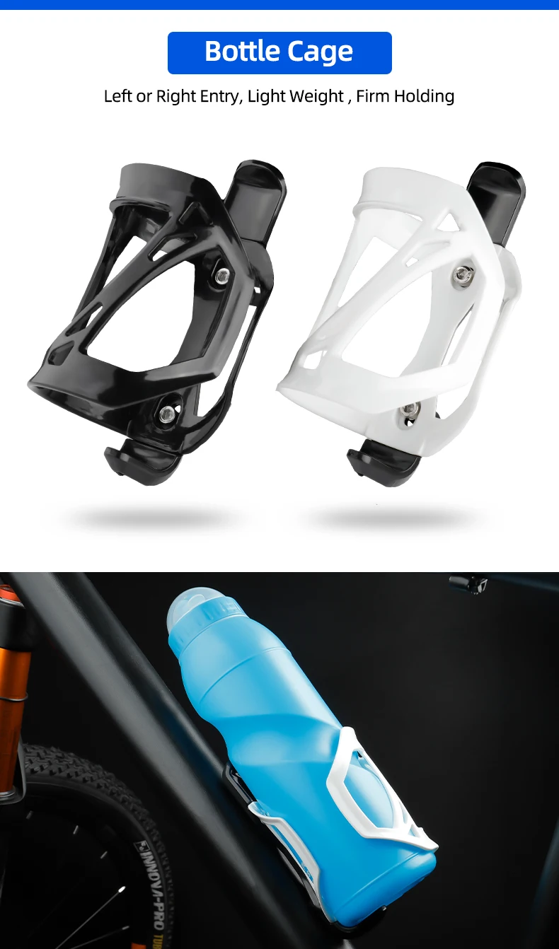 Description Picture 2 of itemQuick Mount Bicycle Kettle Stand Rack 47g Plastic Road Bike Water Bottle Holder Cage Left Right Side MTB Accessories