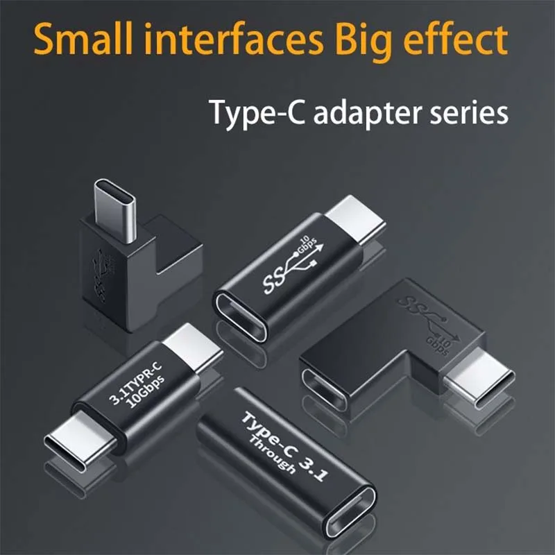 Universal USB-C Extension Adapter for Charging and Data Transfer