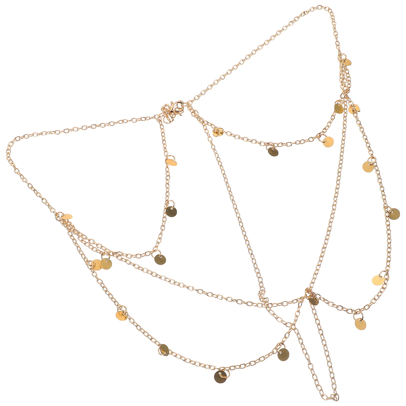 

Wedding Hair Accessories Vintage Chain Head Jewelry for Women Headpiece Forehead Prom Bride