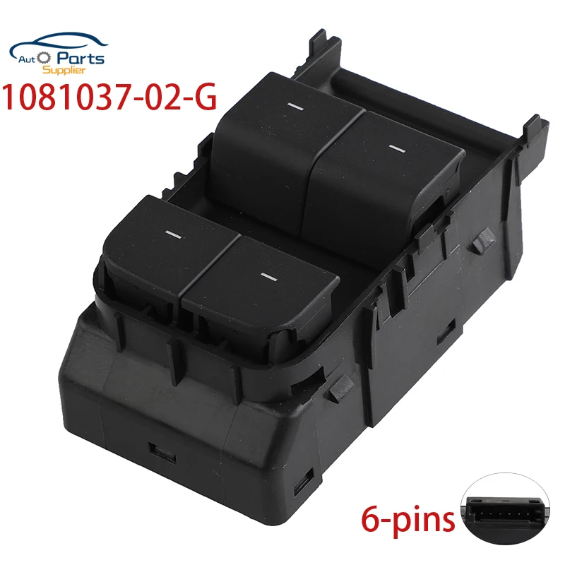 New 108103702G 108103802F Electric Power Window Switch Button for