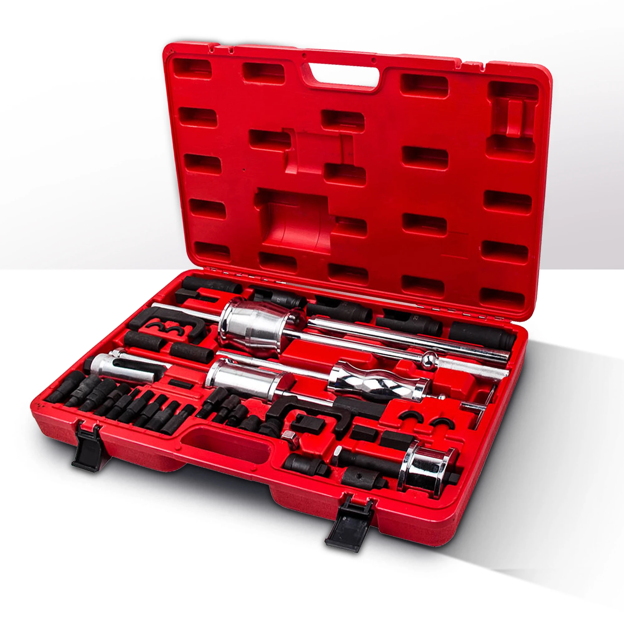 Diesel Injector Remover Puller Tool Universal Diesel Injector Extractor Slide Hammer Puller for Delphi