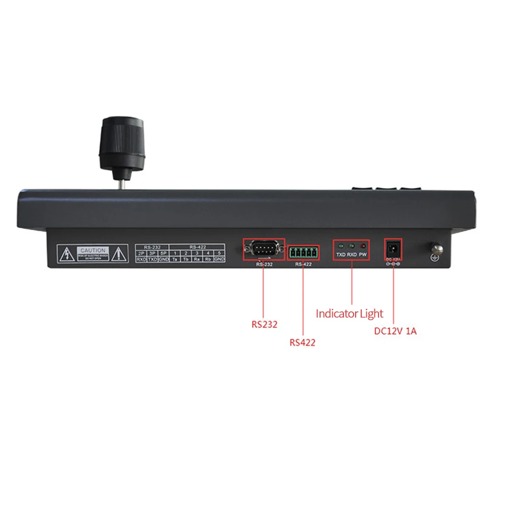 Conference Camera Control keyboard For ZTE 212AF Huawei VPC600 RS422 Control Interface 3D Joystick CK-101 Network Controller