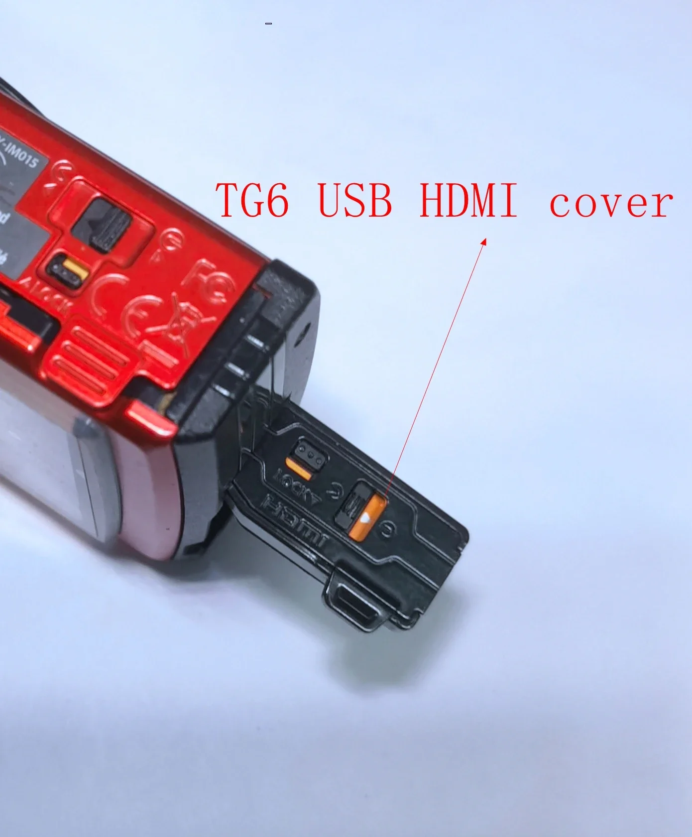 Per Olympus Tg5 Tg6 Usb Hdmi Cover Usato Originale
