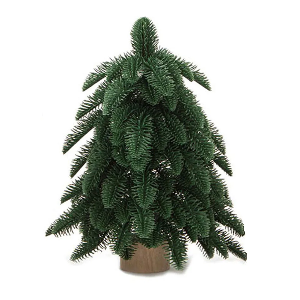 

Imitation Pine Tree Rime Snow Christmas Tree, Table Decor Gift in Nordic Style, 45cm Size, Durable PE Material