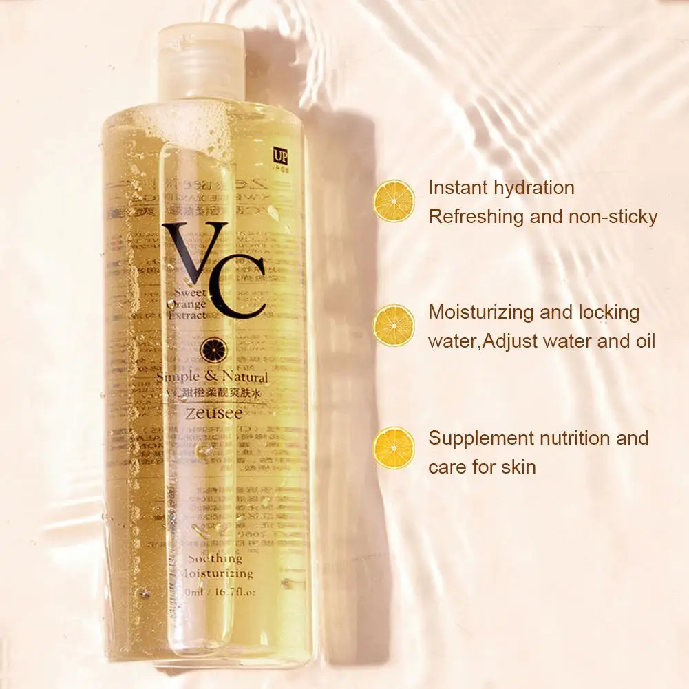 تونر/لوشن فيتامين C جوهر اللوز الطبيعي يغذي بعمق و...