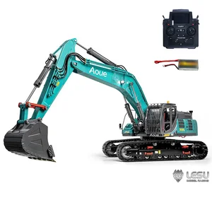 LESU AOUE-SK500LC RC Hydraulic 1/14  Metal Excavator RTR Digger Remote Control Construction Vehicles PL18EVLite Light System