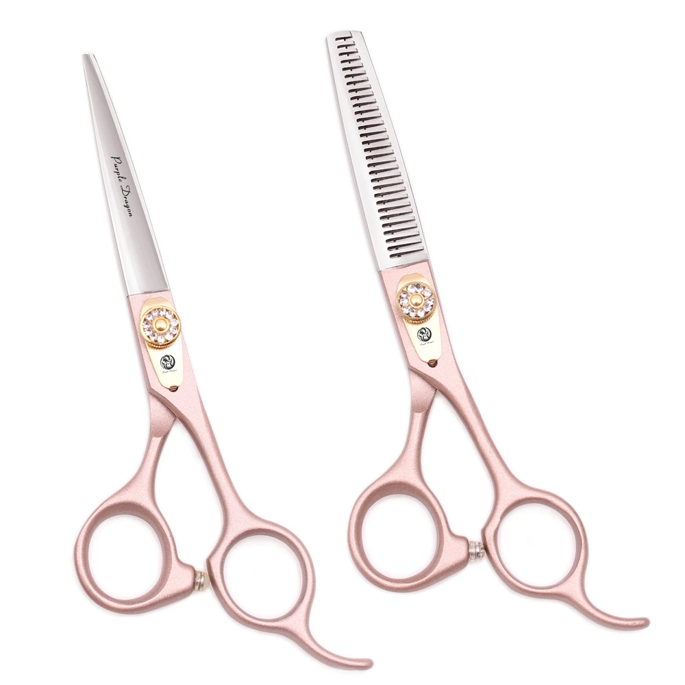 헤어 가위 5.5 6 7 일본 440C 전문 미용 가위 헤어 커팅 가위 얇은 가위 이발 세트 Z9105