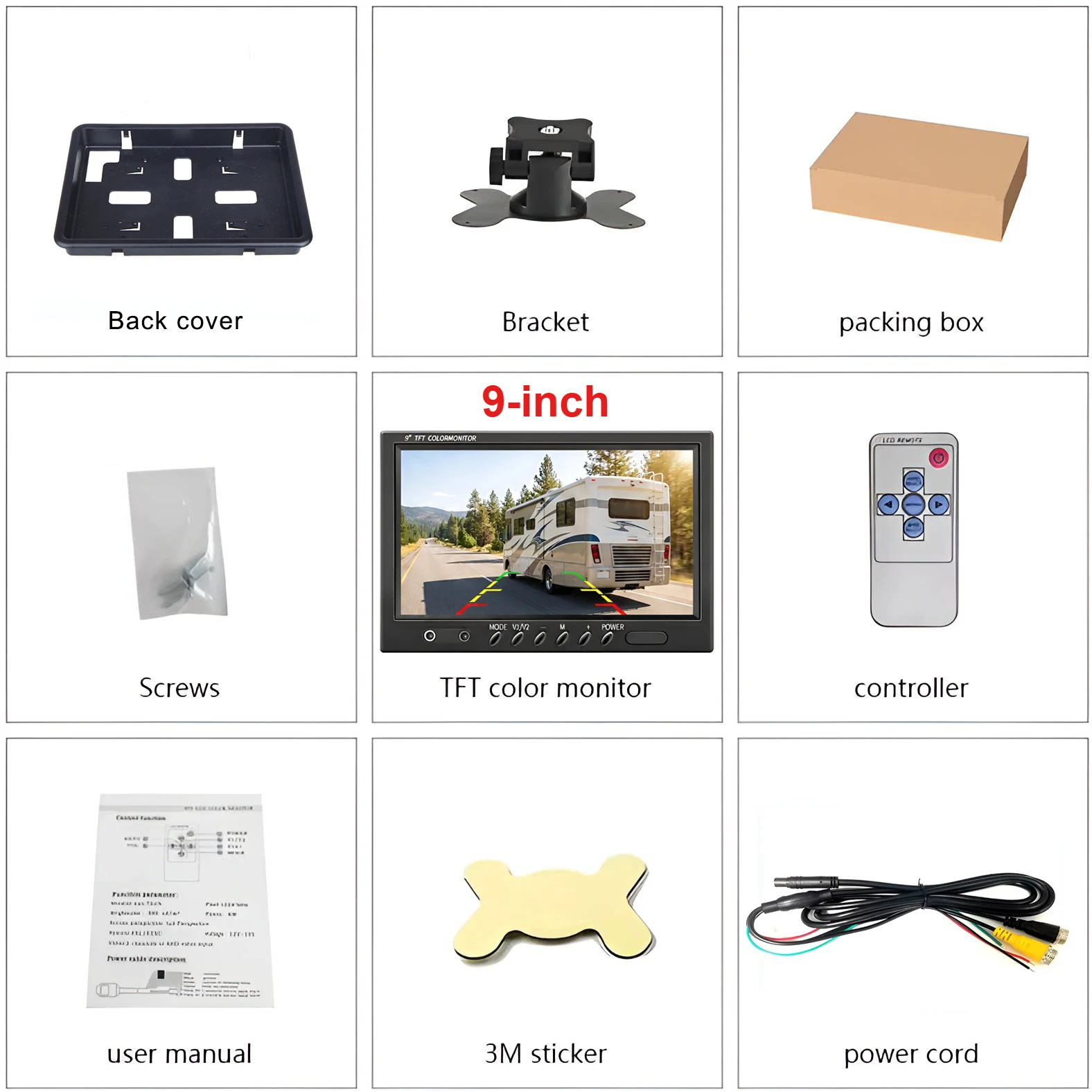 9 INCH MONITOR