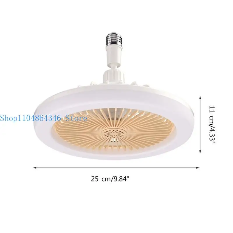 652F 전구 E27 등잔대 30W 실내 LED 아로마테라피 팬이 포함된 새로운 천장 선풍기