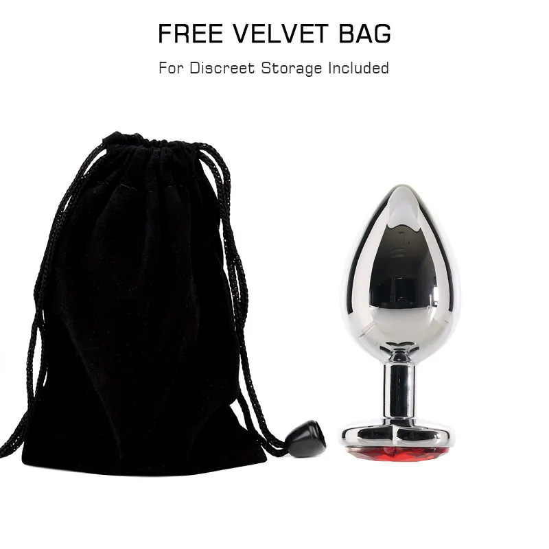 Anale Plug Seksspeeltjes Kristal Hart Glad Staal Annal Extreme Butt Buttplug voor Vrouw Prostaat Massager Stimulator Volwassene_voghion.com