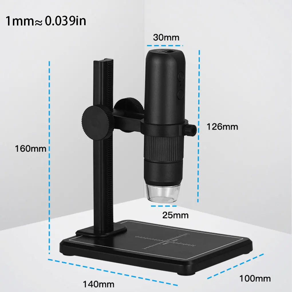 WiFi Connection Digital Microscope Handheld Tool With 50-1000X Magnification Adjustable Professional Digital Microscope