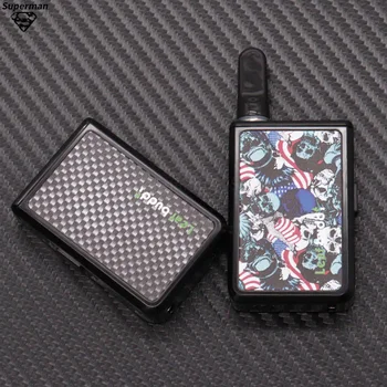 Vape pod box mod 650mah bateria pré-aquece tensão variável vv vape mods com adaptador magnético para cartuchos rosqueados