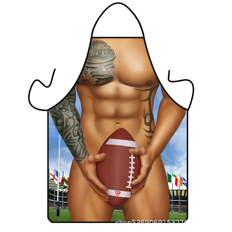 Keukenschort Grappige Chef Koken Gag Gift Vlekbestendig Creatieve BBQ Schoonmaken Bakken Feestschorten voor Mannen Vrouwen