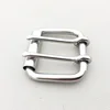 Stainless Steel Double Pin Buckle Solid Cowboy Belt Hardware Roller Wastband Head 52mm 60mm 1
