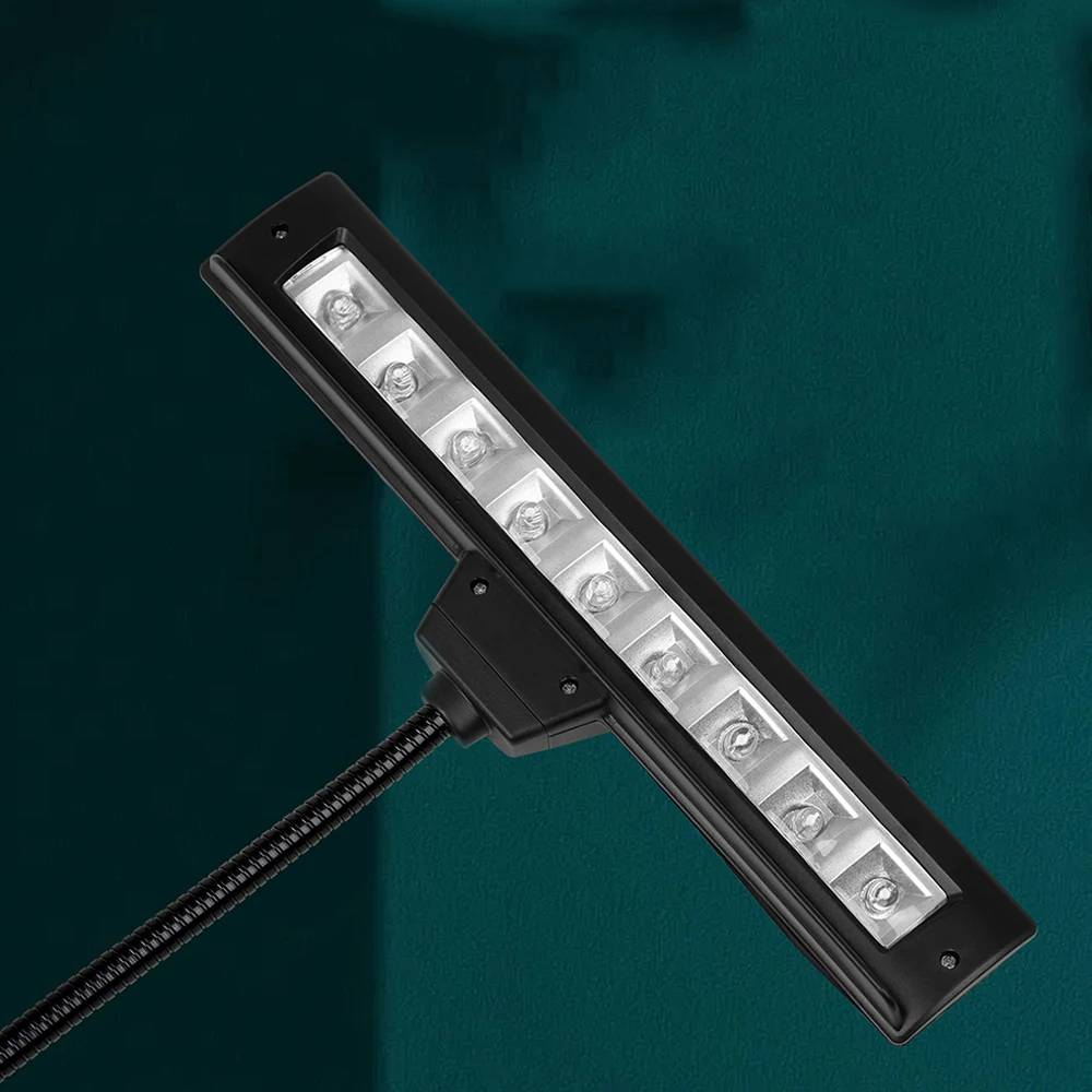 LED 독서등 조절식 충전식 시트 음악 조명, USB 클립 램프, 음악가 선물용 악기 액세서리