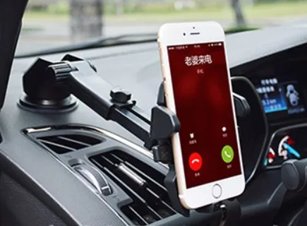 

Glove box Mounted Telescopic Car Phone Navigation Holder