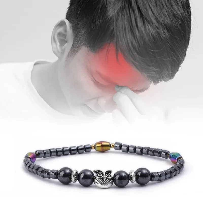 Ankle Chains Molded Slimming Magnetic Therapy Health Magnet Ankle Chains Relieve Fatigue Weight Loss Magnet Anklets Natural Stones Bracelets