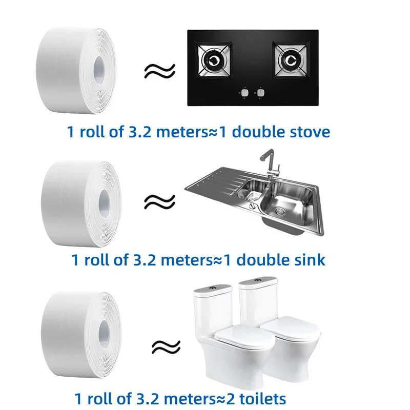Self-Adhesive Waterproof Caulk and Sealant Tape