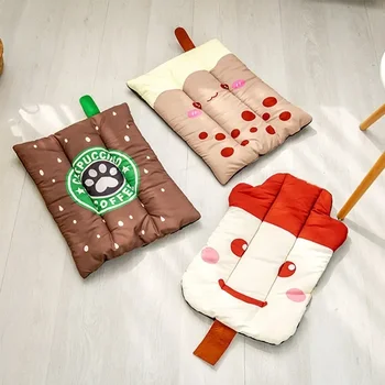 Dog Mat Cooling Summer Pad Mat Dogs Cat Blanket Sofa Breathable Cold Pet Dog Bed Summer Washable Small Medium Large Dogs Ice Pad 4