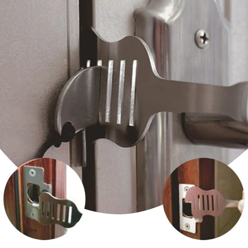 Description Picture 5 of itemDoor Lock Hardware Travel Safety Lock For Home For Travel Easy To Install Extra Security Long-lasting Performance