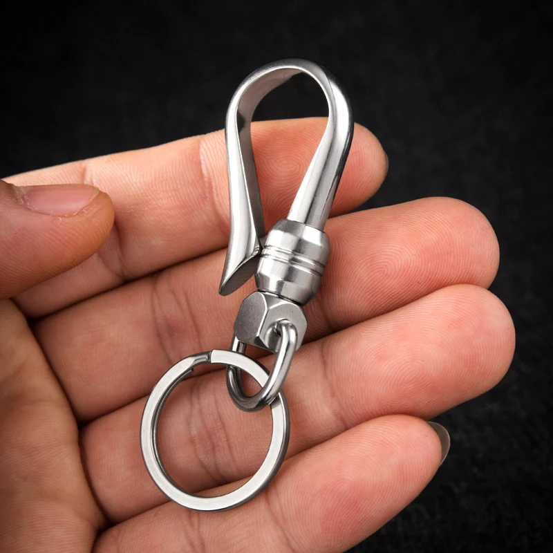 Tools,Creative Car Key Chain Men And Women Waist Hanging Stainless Steel  Key Ring Key Chain Personality Pendant 