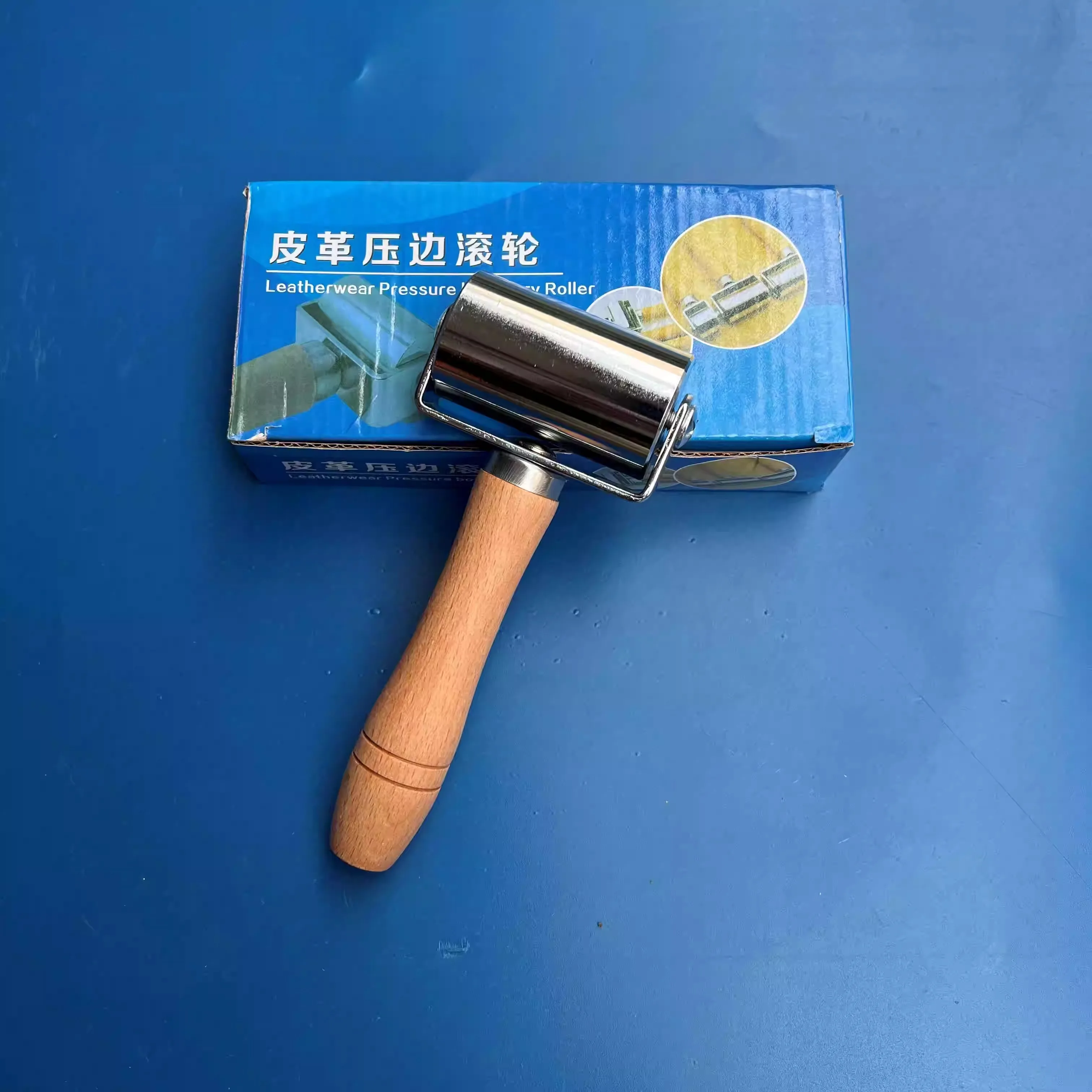 Press Edge Roller Leather Craft Glue Laminating Tool Leather Edge Creaser Smoother Steel Iron Roller DIY Handmade 25/60/100 for leather tools,leather craft tools,leather craft tool