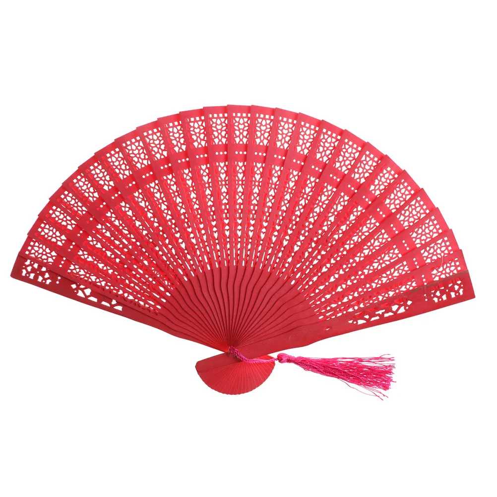 REEG Ventagli in seta personalizzati con incisione laser, ventaglio pieghevole a mano, bomboniere per damigelle d'onore, ventaglio per matrimoni in spiaggia, souvenir per damigella d'onore (60 pezzi