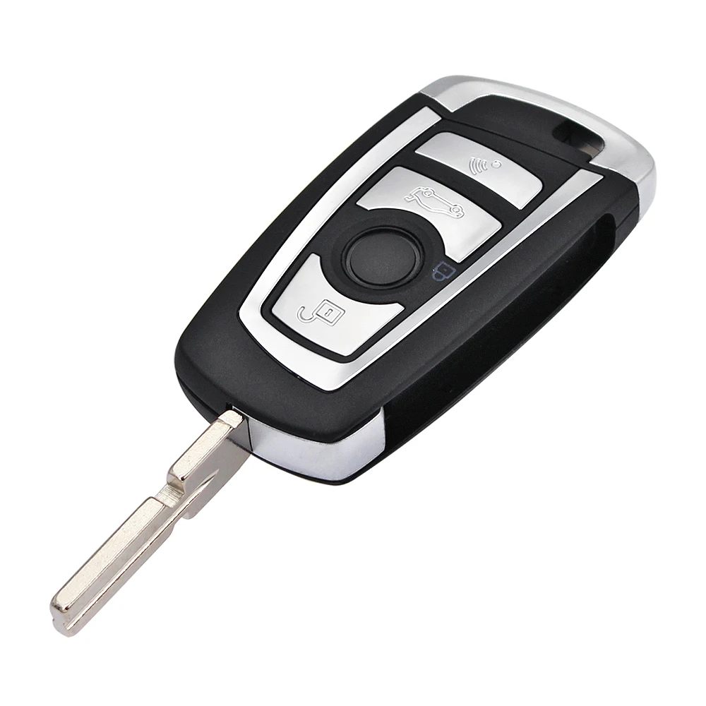 Car Remote Key Flip 3 Button 315MHZ 433MHZ Remote Key Fob ID44/ PCF7935 Chip for BMW EWS 325 330 318 525 530 540 E38 E39 E46 M5 X3 X5 HU92/HU58