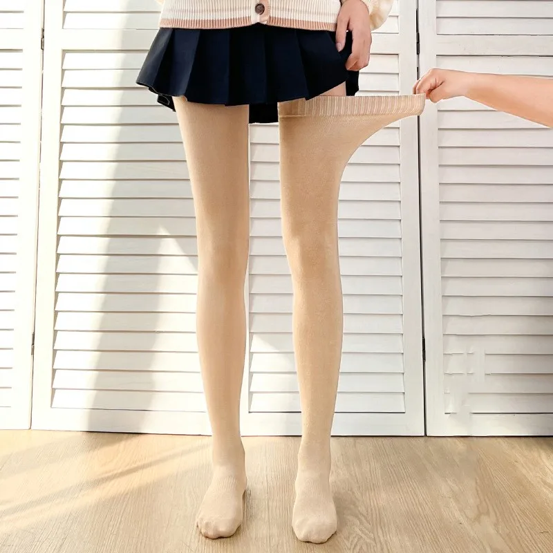 Sexy Women's Stocking Plus Size Thigh High Socks Over Knee Warm Socks Lolita Stocking Leg Warmers 1/3Pcs thigh high socks