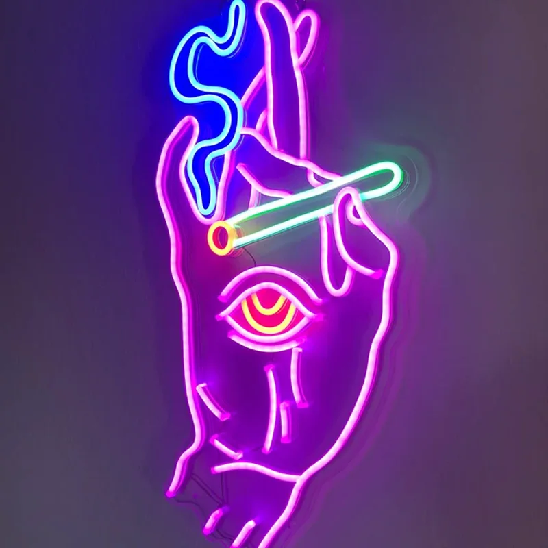 Neon Signs Bedroom Wall | Neon Signs Cigarette | Neon Sign Smoking