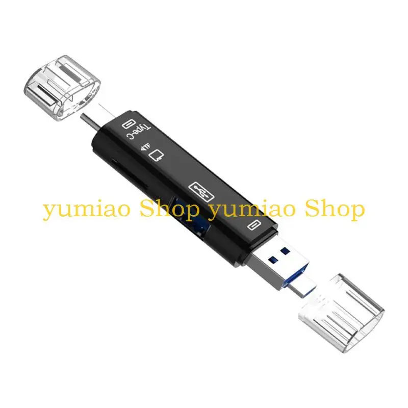 587b 5 in 1 다기능 카드 리더 USB 유형 C 메모리 카드 리더 어댑터 스마트 폰 태블릿 노트북 컴퓨터 도크