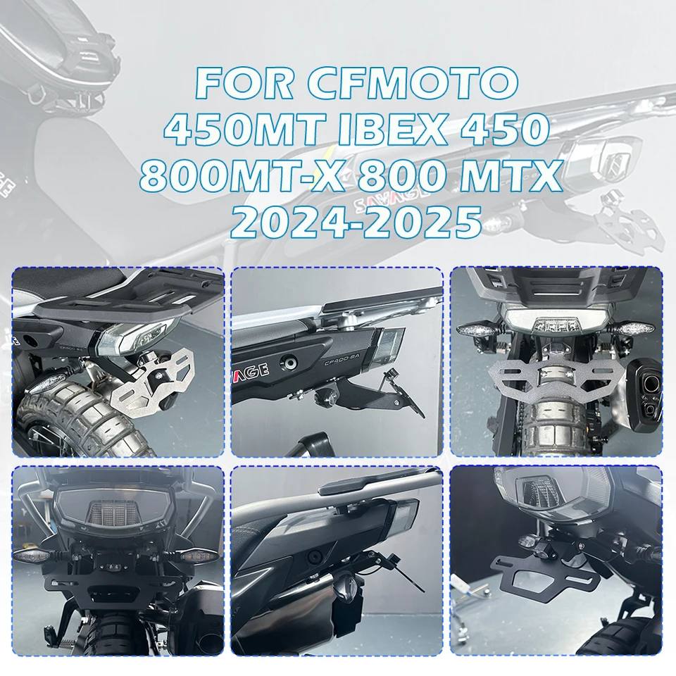 Motorcycle Tail Tidy Fender Eliminator For CFMOTO CLX700 2020-2023 - License Plate Bracket - View #3
