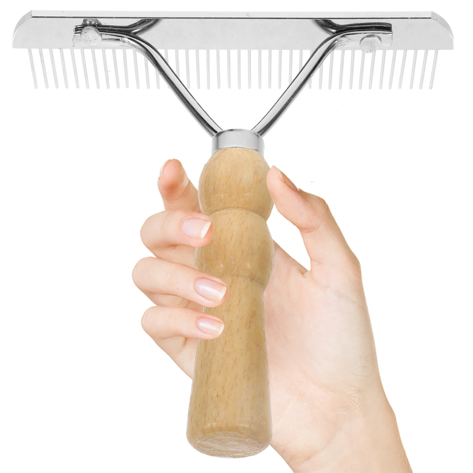 Deshedding Tool Metal Comb Horse Hair Comb Horse Dematting Brush Hair Cleaning Comb Cleaning Brush Cleaning Dog Rake Accessory 5