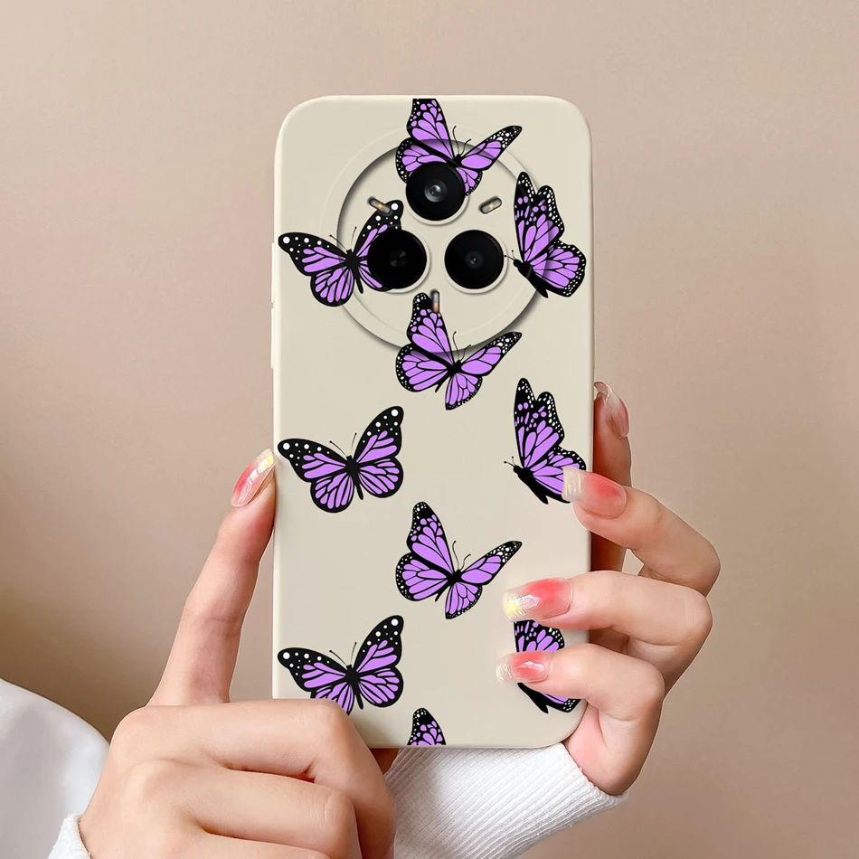 Love Heart Liquid Silicone Phone Case - Soft High-Quality Full Protection Cover