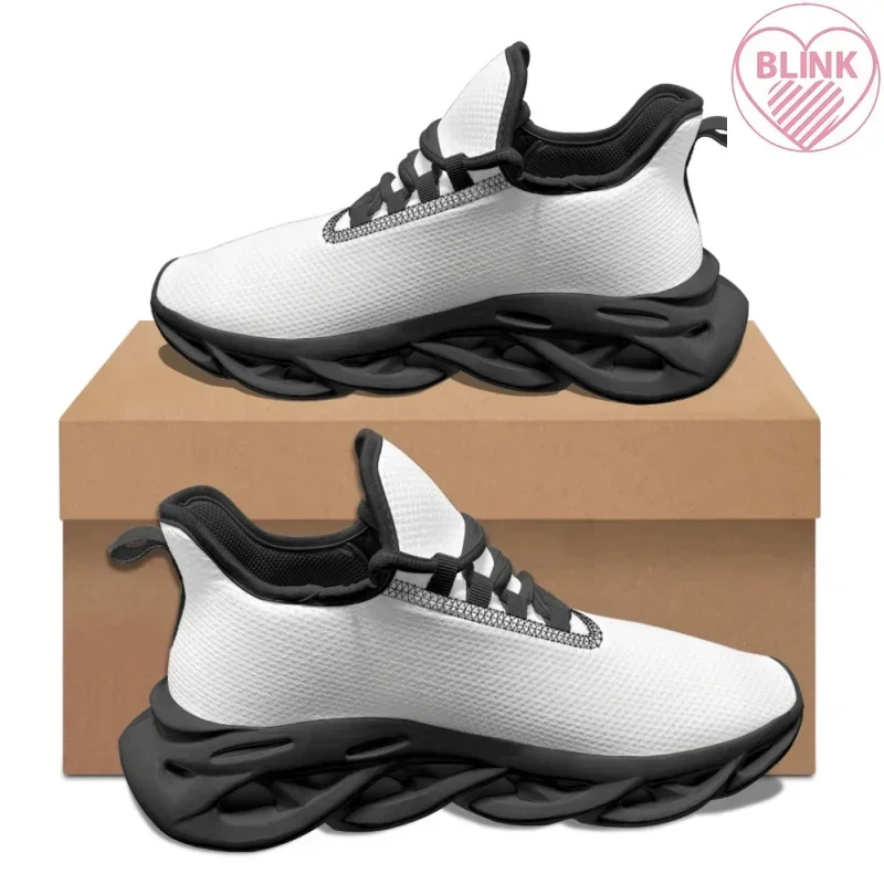 Custom Women And Men Sneakers Running Shoes Sport Casual Couples Gym Mens 3D Print Custom Logo All Print Design DIY Free Design