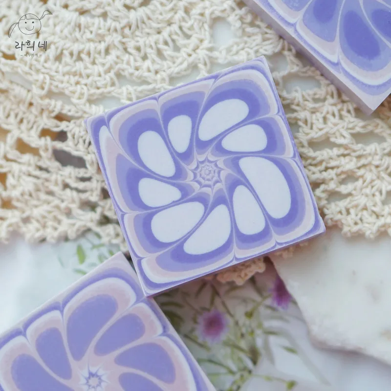 Soap Mold Handmade Soap Kaleidoscope Flower Pulling Partition Set DIY Making Silicone Mold silicone mold soap molds