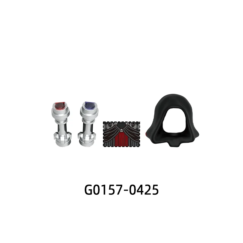 G0157 무기 바지 헤어 부품 액션 피규어 검 총 석궁 모델 블록 MOC 브릭 세트 선물 장난감
