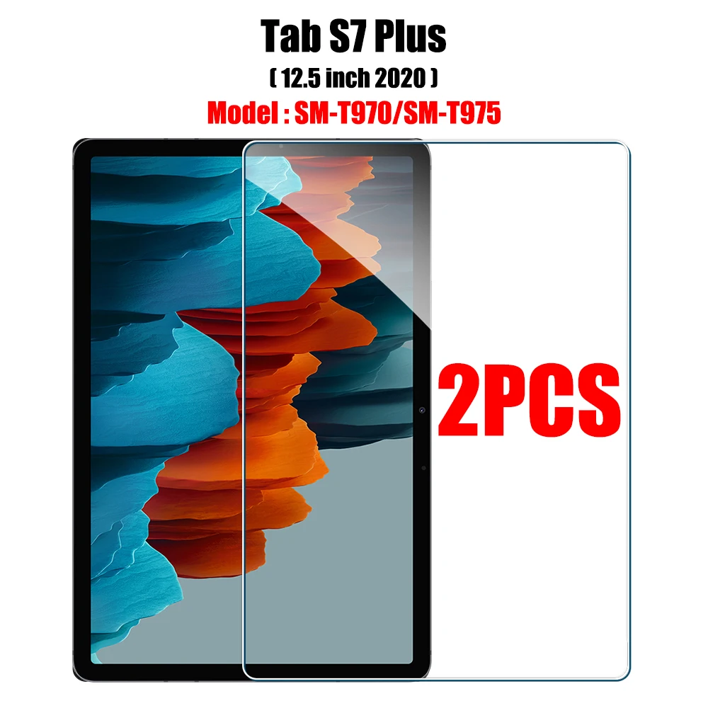 2pcs Tab S7 Plus