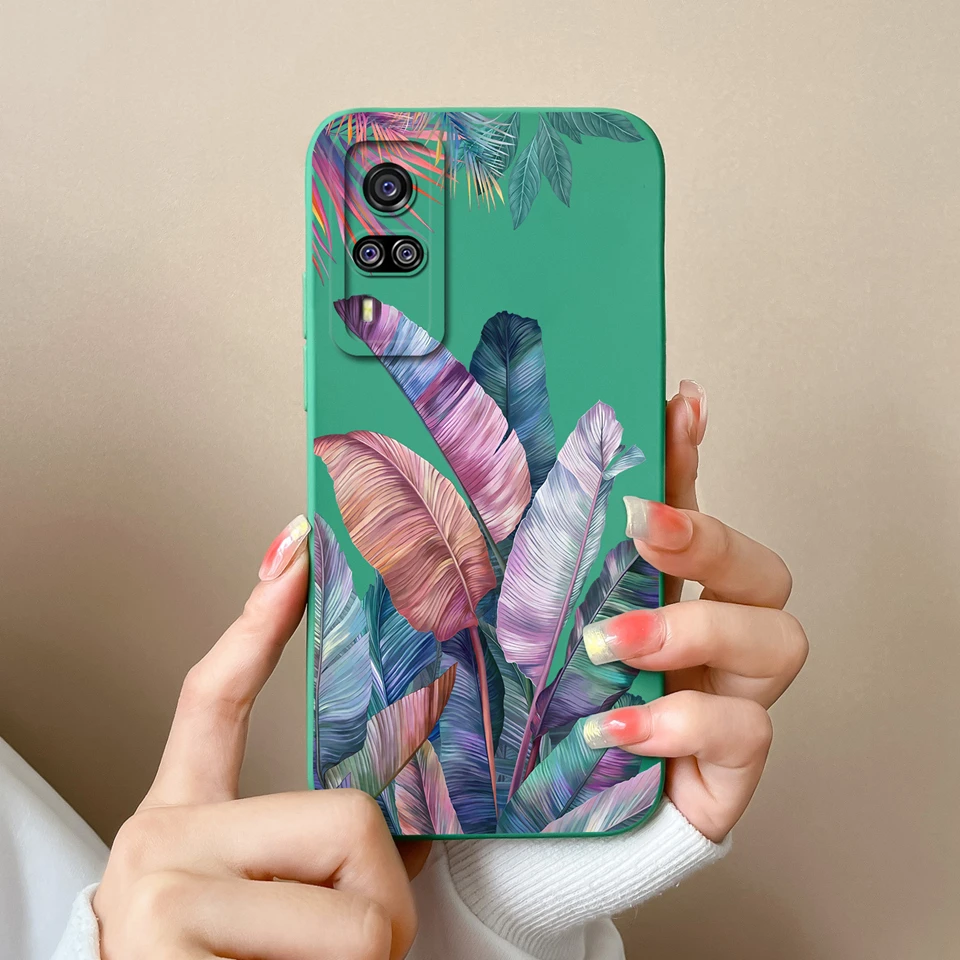 Cute Panda Dog & Floral Liquid Shell Soft Protective Luxury Case - Vibrant Design Cover
