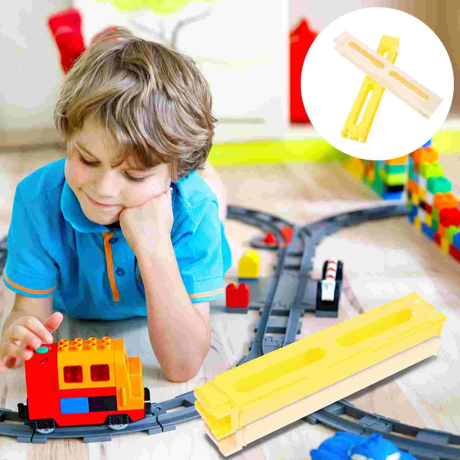 

Domino Train Toy Colorful Automatic Laying Domino Blocks Toys Educational Toy Random Style