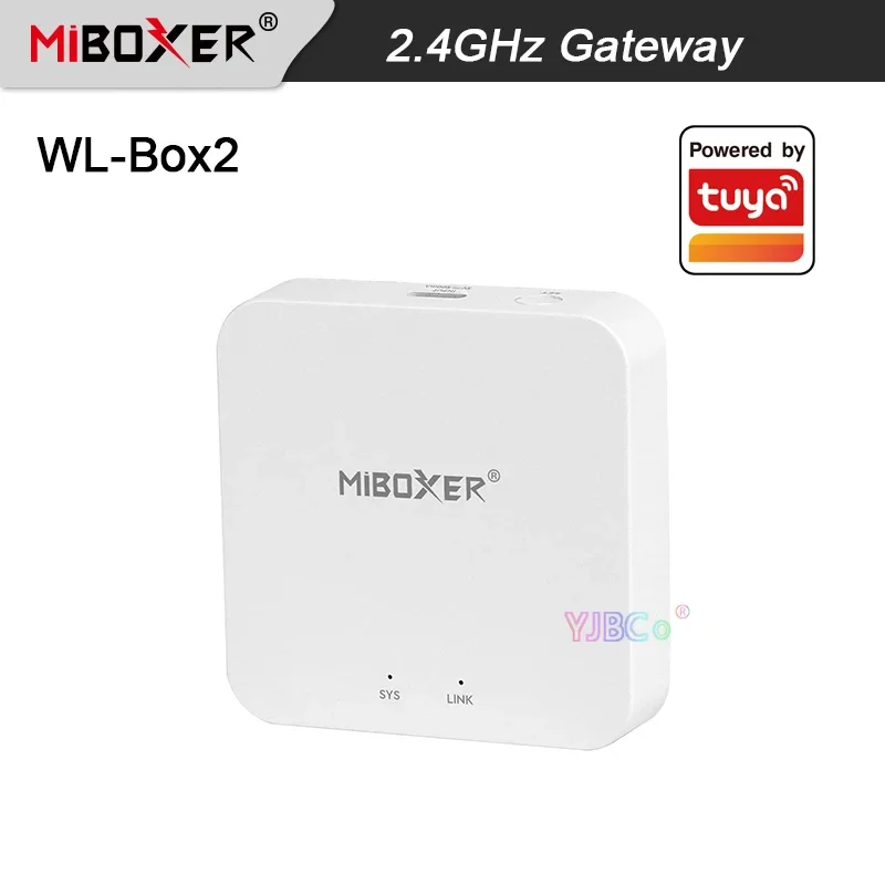 Miboxer WL-Box2 2.4GHz Gateway Wifi controller 5V compatible with Mi-Light and MiBoxer 2.4G RF Remote,led dimmer light bulb etc miboxer wl box2 2 4ghz gateway wifi controller dc 5v compatible with ios andriod system wireless app control for led strip light