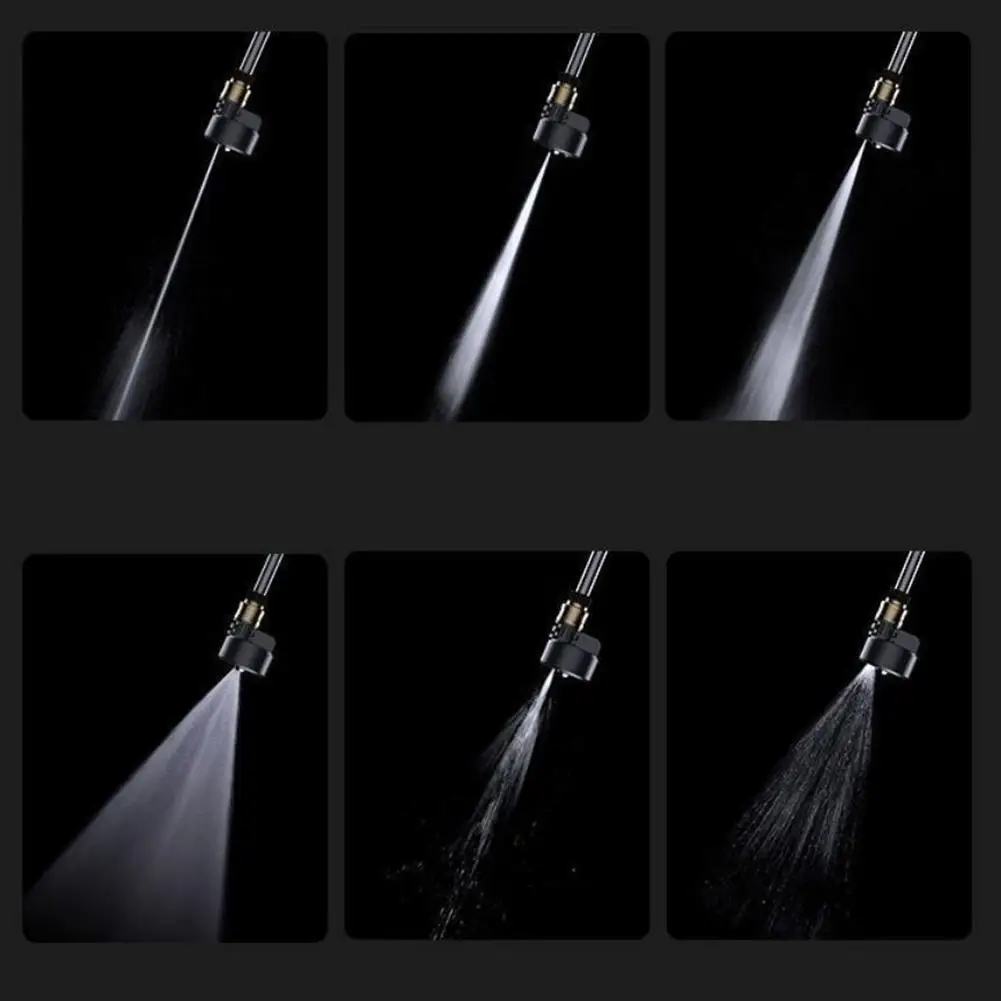 6 In 1 Car Wash Universal Nozzle Multi-function High Black Cleaner Gun Water Pressure Cordless Washer Parts 3