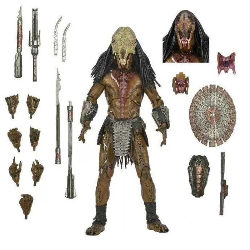 Neca 51725 Predator Prey Ultimate Feral Predator Action Figure 7 "Neca Figure Joint Mobile Collection Model Toys Regalo Di Natale